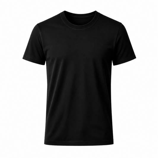 Essential Black Crew Neck T-Shirt